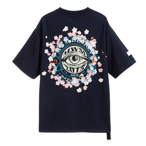 MWM Unisex κοντομάνικη μπλούζα Embroidered Eye Almond Blossom Tee